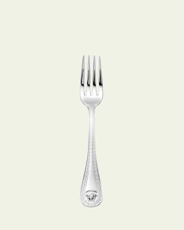 Medusa Silver-Plated Salad/Dessert Fork